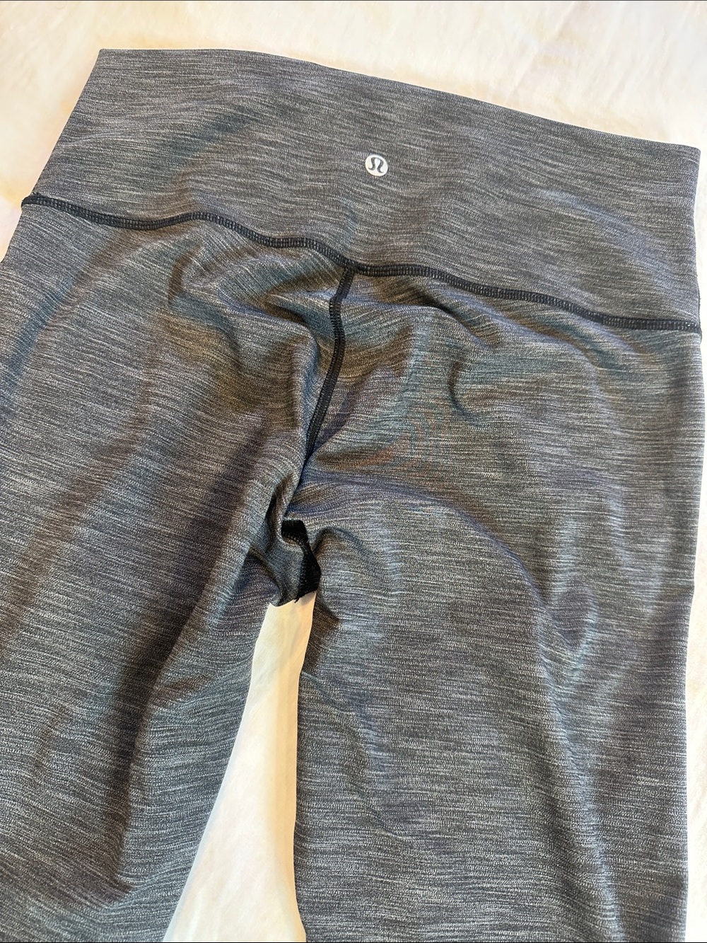 lululemon athletica Heathered Charcoal High-Rise Leggings